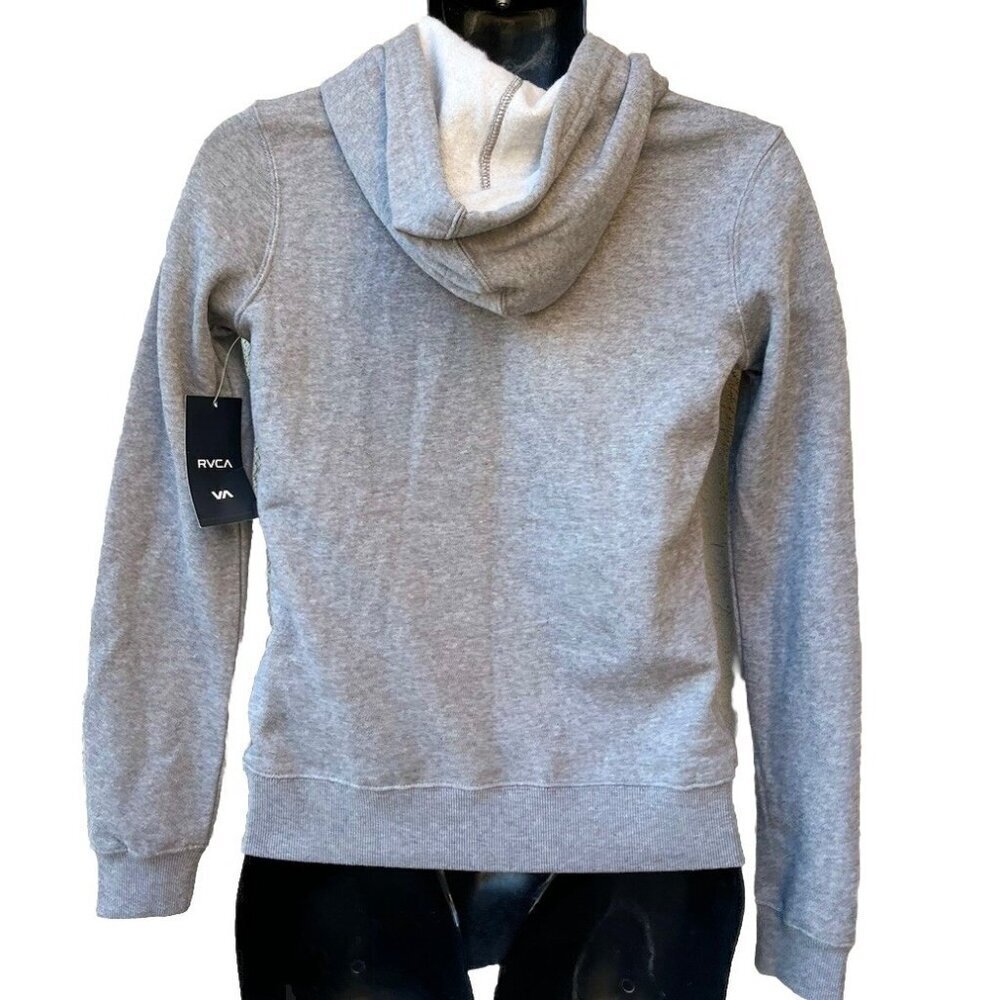 RVCA Women Swerve Hoodie Size XS Authentic Heather AVJSF00259 - Picture 10 of 11